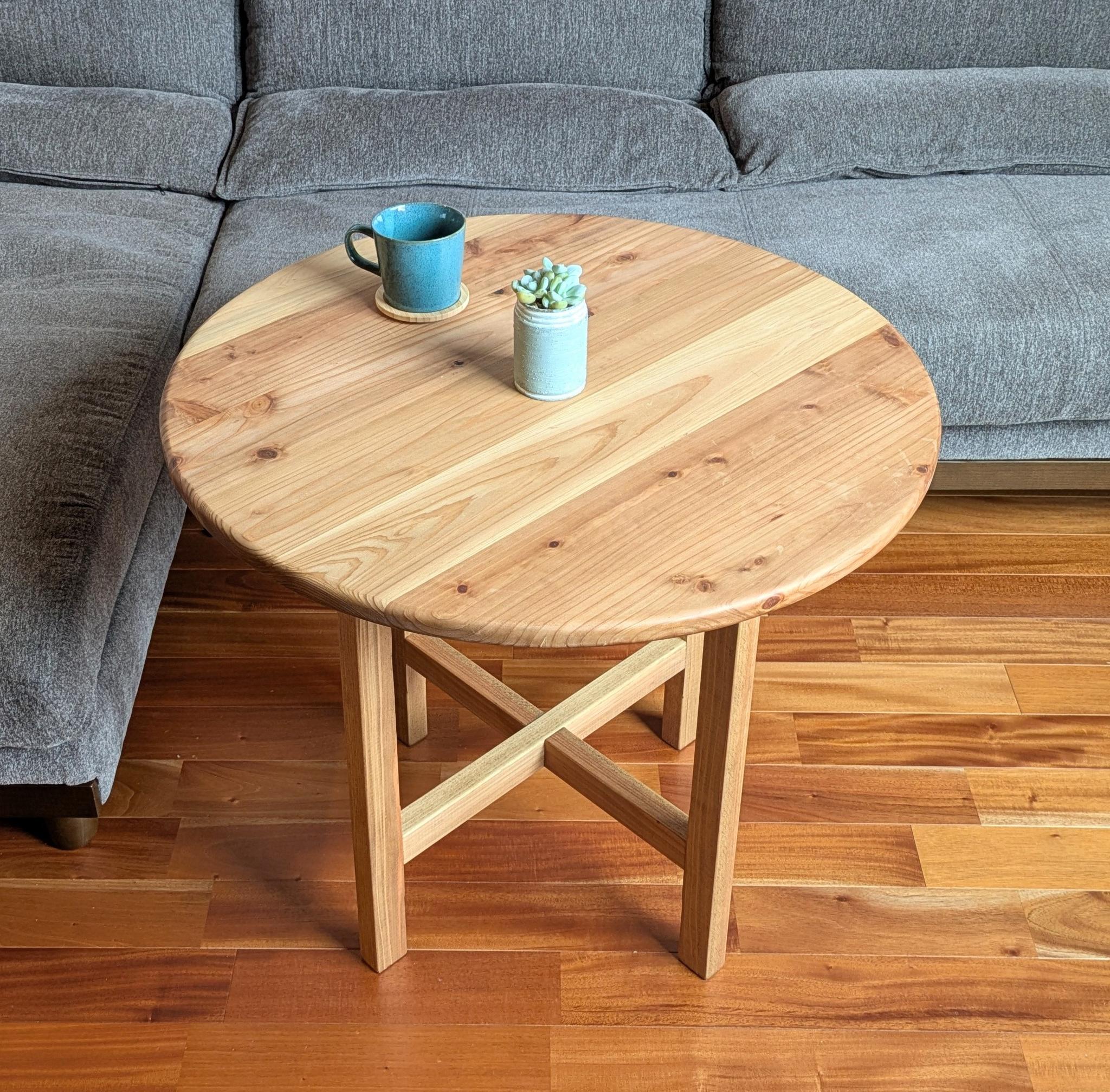 natural round table | 2枚目